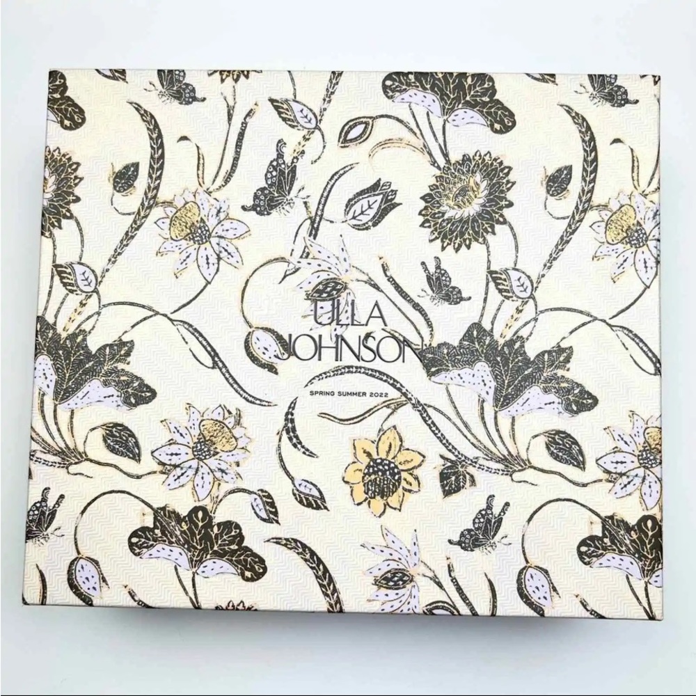 ULLA JOHNSON Valencia Twisted Contrast Flatform Sandals Sand 37 $690 - Picture 10 of 10